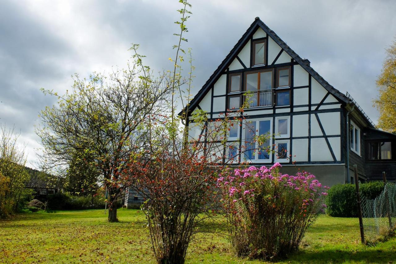 Ferienwohnung Am Denkmal Bad Berleburg Dış mekan fotoğraf
