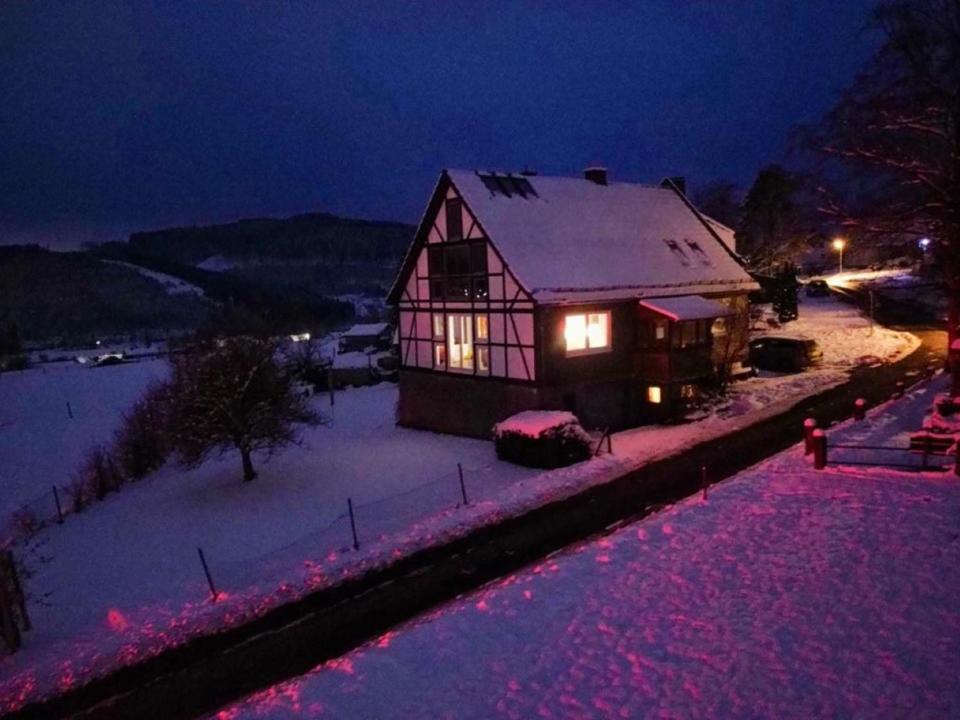 Ferienwohnung Am Denkmal Bad Berleburg Dış mekan fotoğraf